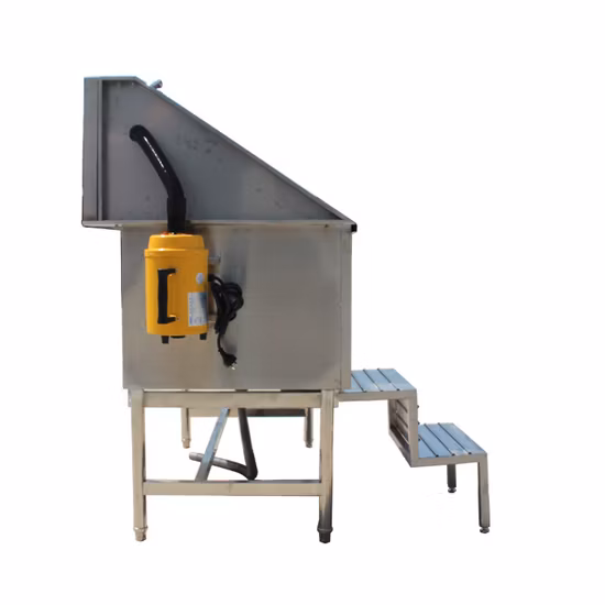 Dog Washing Machine with Dryer Grooming Salon Bath in Stainless Steel