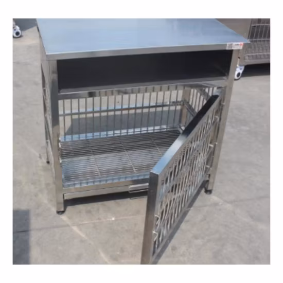 Stainless Steelpet Medical Veterinary Exam Tables for Pet Clinic with Pet Cage